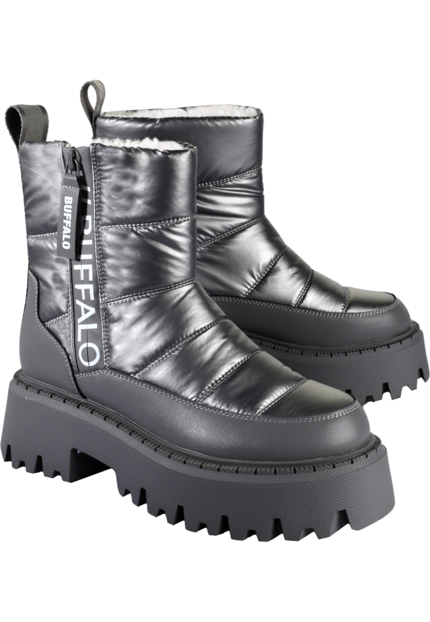 Buffalo Buffalo ASPEN PUFFER ZIP - VEGAN NYLON Winterstiefel