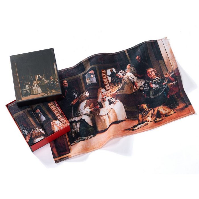 MuseARTa Gästehandtücher Diego Velázquez - Die Hoffräulein Baumwolle (2-St) MuseARTa Gästehandtücher (2 Stück) Kunstwerke Gästehandtücher ca.60x40 cm Geschenkbox