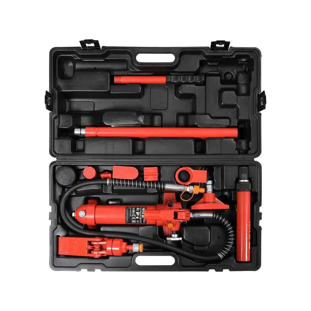 Yato Werkzeugset Hydraulikspreizer, 4 t, Richtsatz, Ausbeulsatz