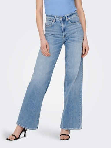 ONLY High-waist-Jeans ONLMADISON BLUSH HW WIDE DNM CRO371 NOOS