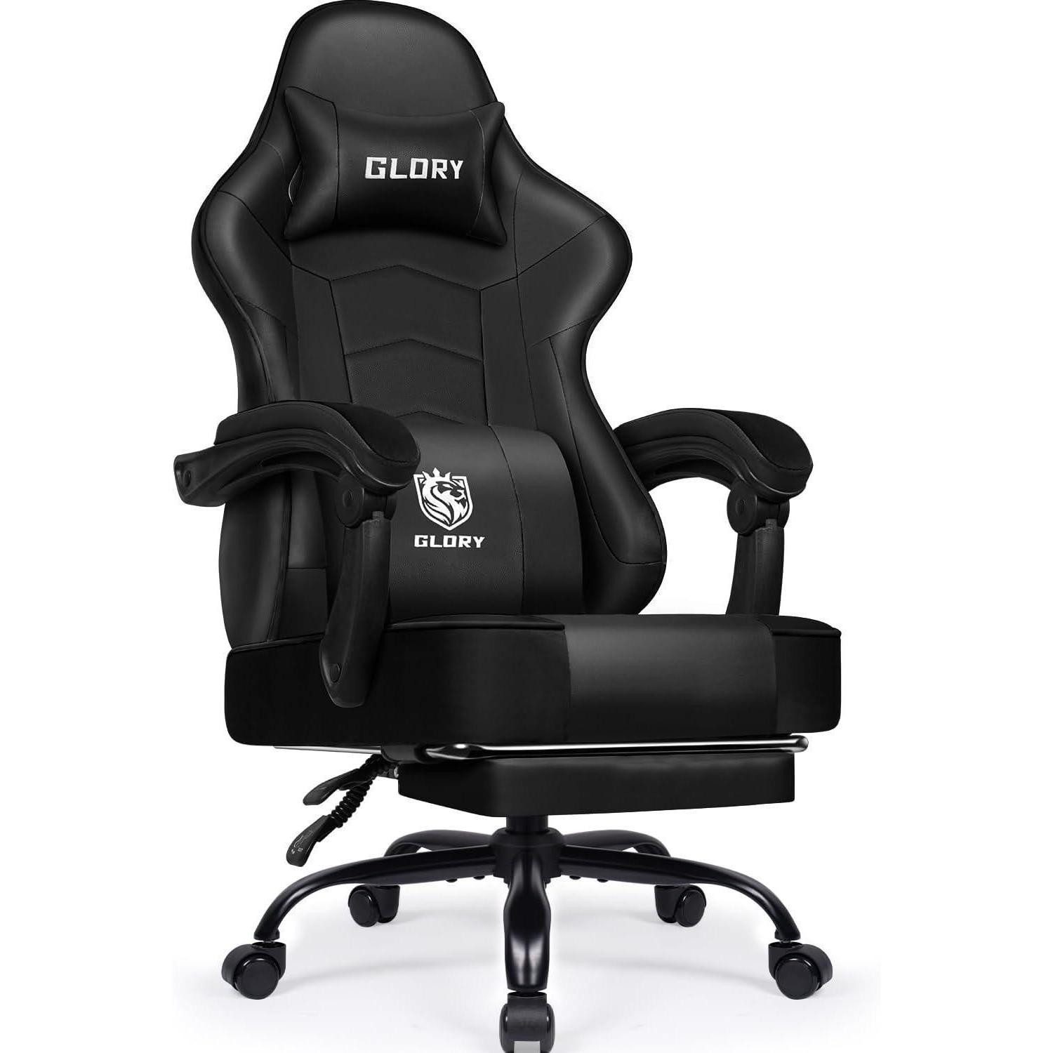 LuxusKollektion Gaming-Stuhl Gaming Stuhl Schwarz mit günstig online kaufen