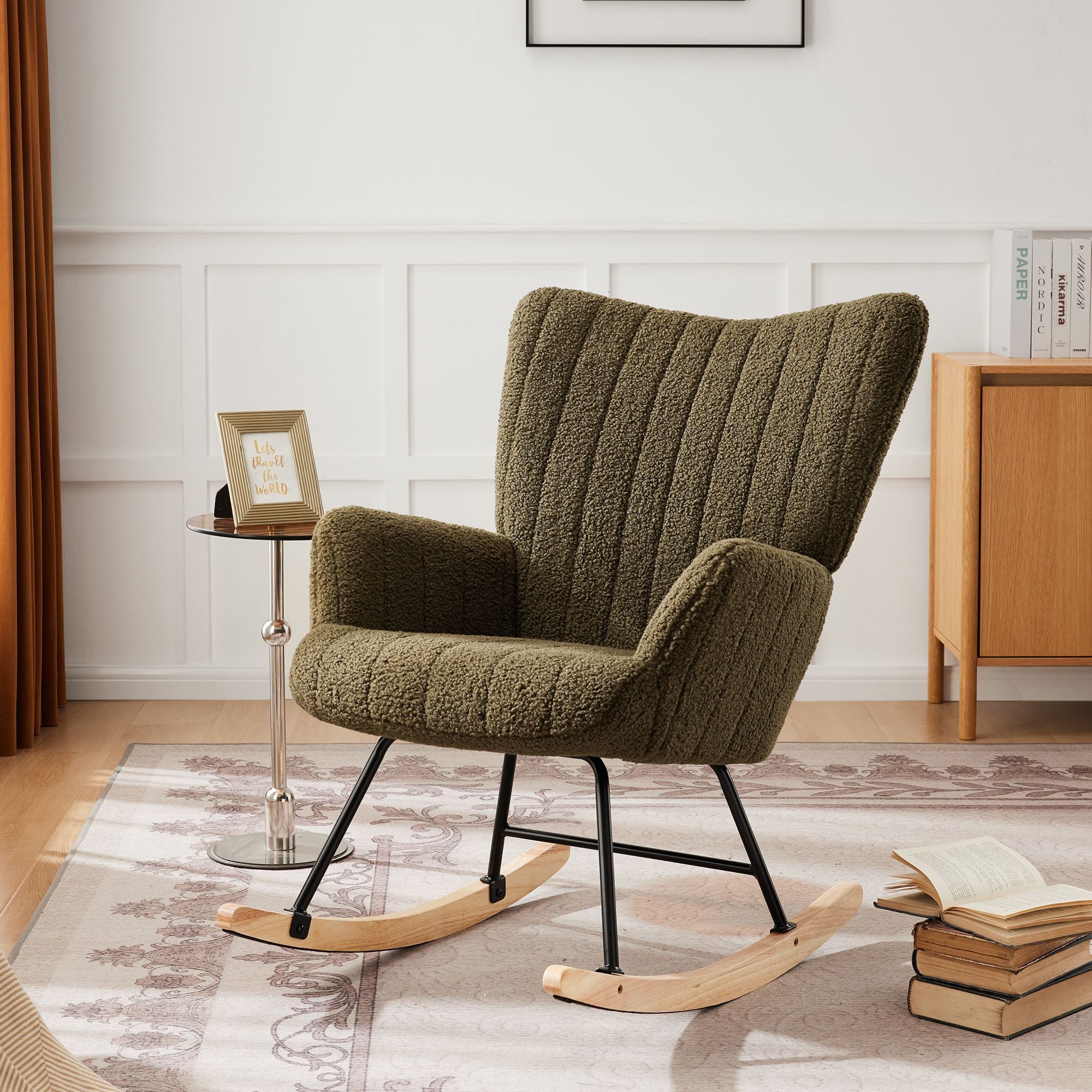 HAUSS SPOLE Schaukelstuhl Relaxsessel Polsterstuhl mit günstig online kaufen