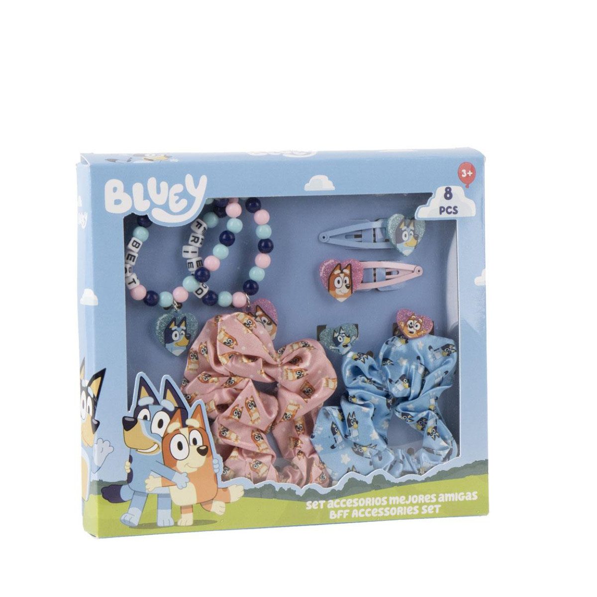 Haarpflege-Set Bluey Beauty Set 8-teilig Schmuck Zubehör, Kinder Accessorie