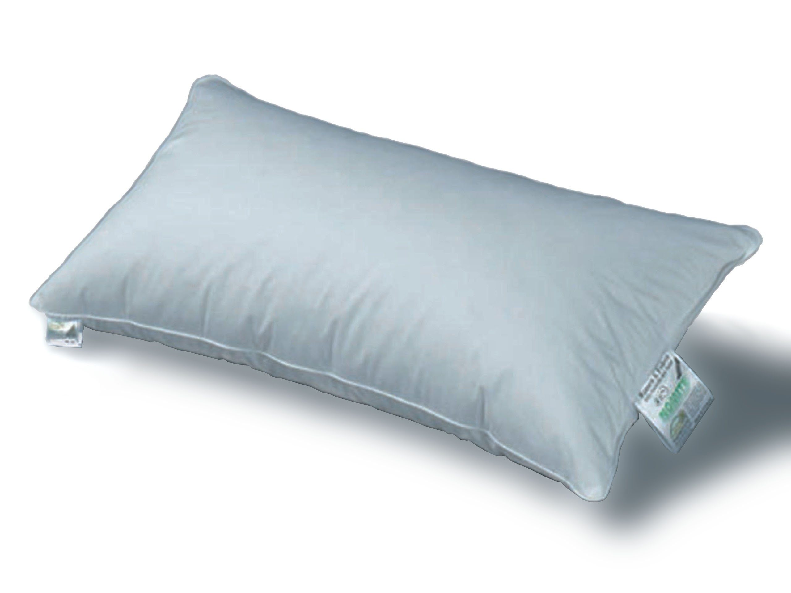 Königin der Nacht Daunenkissen ORIGINAL EIDERDAUNEN 3-Kammer-Kissen, Füllung: isländische neue Eiderdaunen (außen), Seitenschläfer, Rückenschläfer, für Всеrgiker geeignet