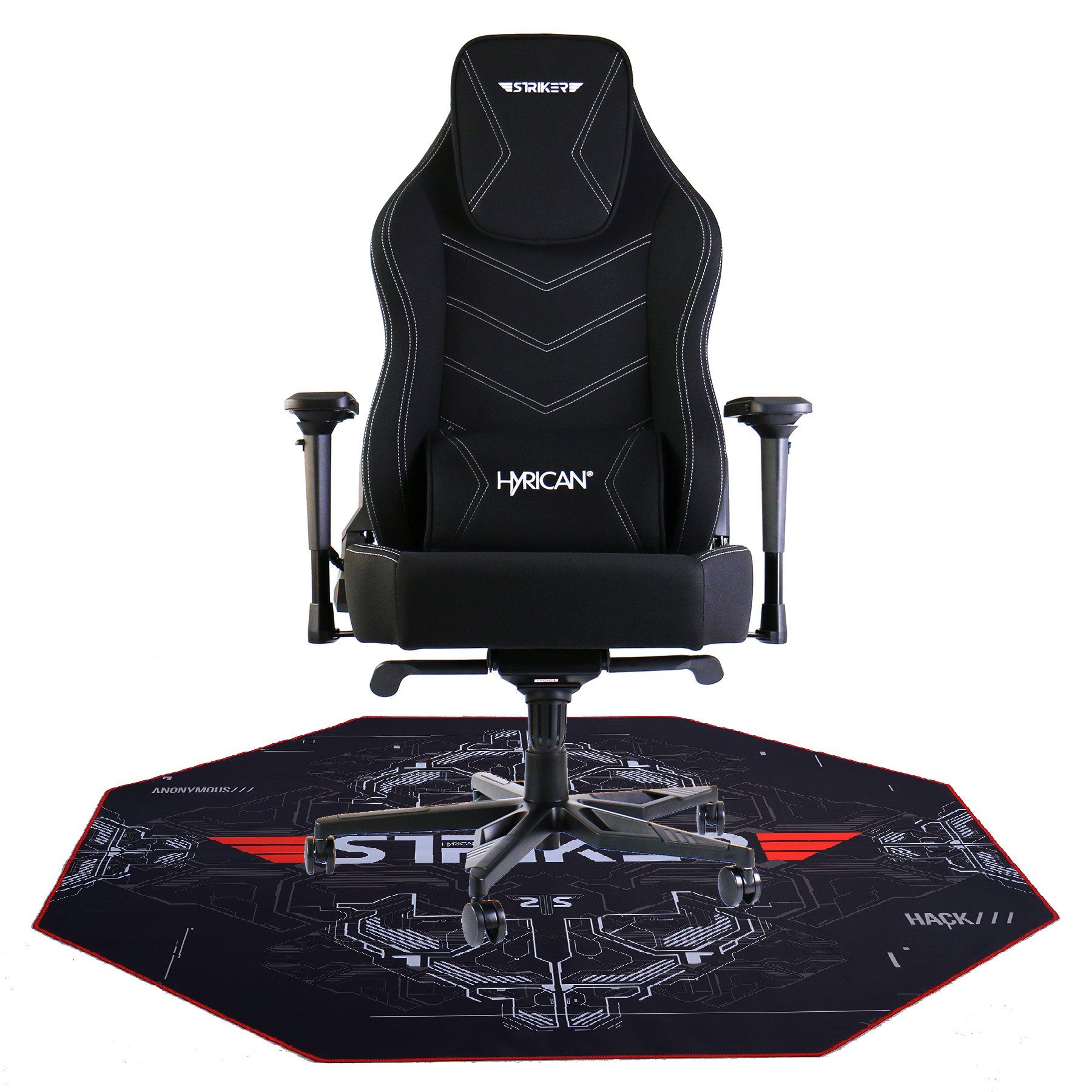 Gaming-Stuhl Striker "Runner" ergonomischer Gamingstuhl, Schreibtischstuhl