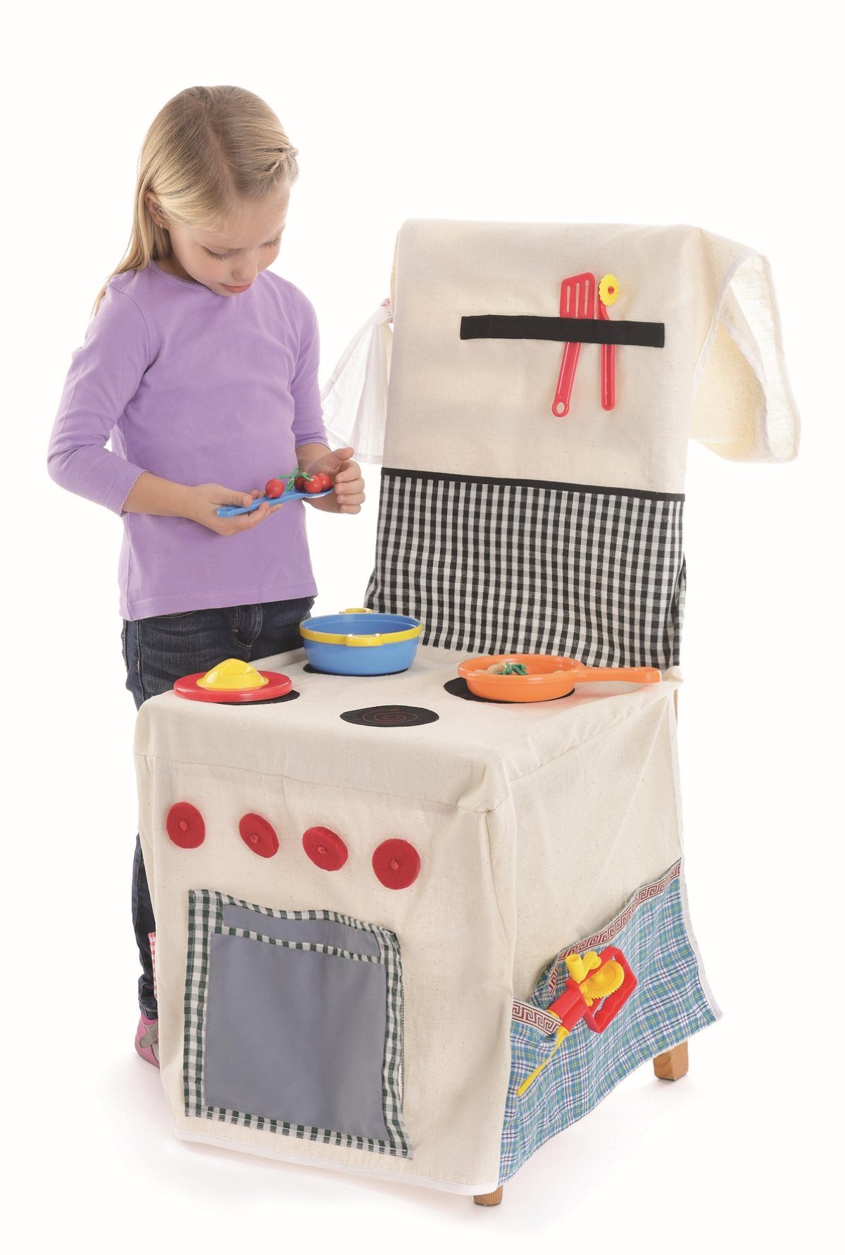 DesignPlüsch Spielküche Stuhlküche