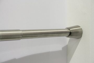 Scheibenstange Spannstange, GARDINIA, Ø 26 mm, 1-läufig, ausdrehbar, geklemmt, vielseitig einsetzbar