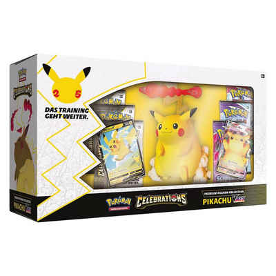 The Pokémon Company International Sammelkarte Celebrations Premium-Figuren-Kollektion Pikachu VMAX DE
