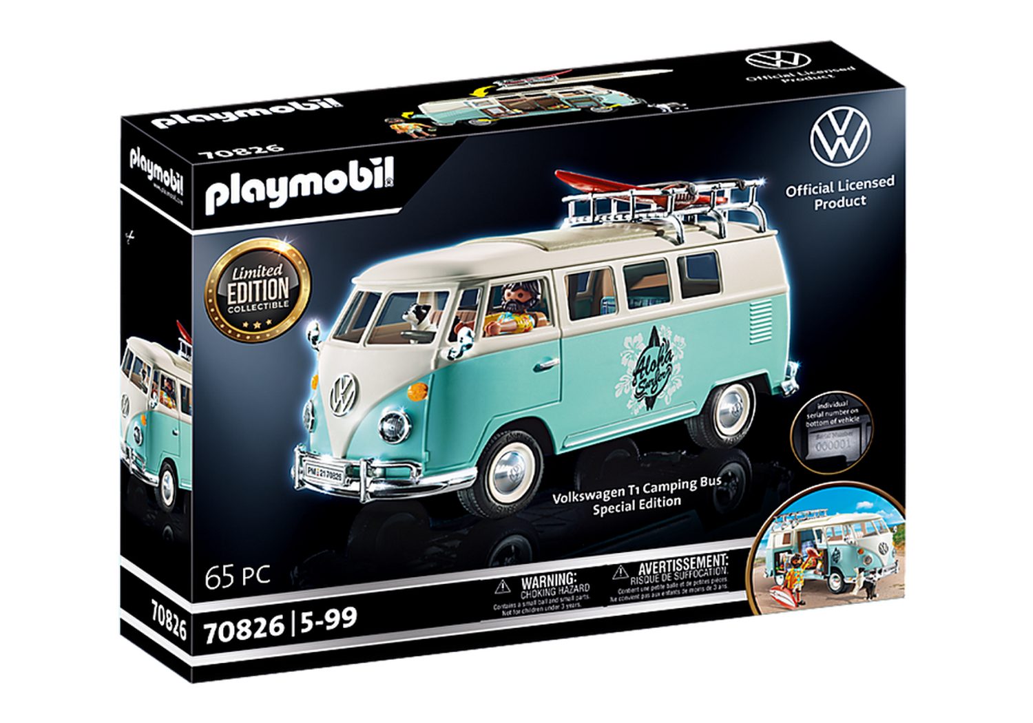 Playmobil® Volkswagen Edition Volkswagen T1 Camping Bus - Special Edition K günstig online kaufen