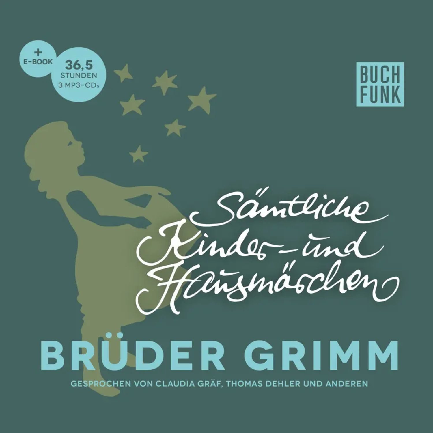 Hörspiel Sämtliche Kinder- und Hausmärchen,3 MP3-CDs