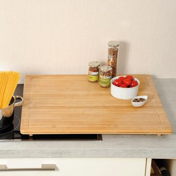 KESPER for kitchen & home Schneidebrett, Bambus, Gr. 56 x 50 cm