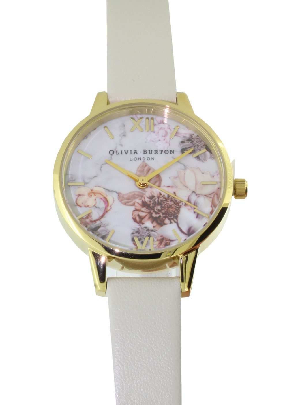 OLIVIA BURTON Quarzuhr Olivia Burton Damen Quarz Uhr OB16CS15, (Gold), Blumen