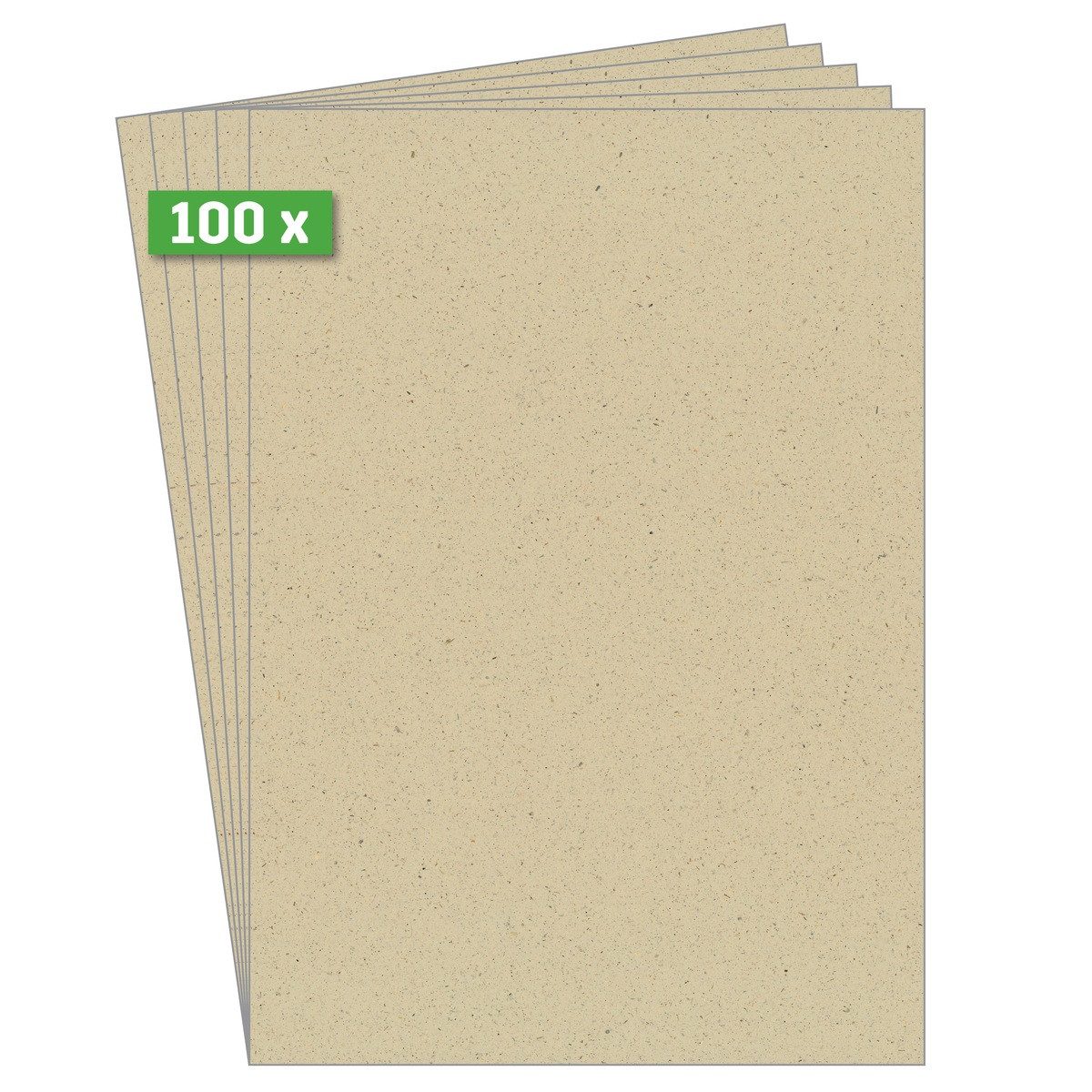 Sigel Drucker- und Kopierpapier Graspapier Blank DIN A4 100g/m² 100 Blatt