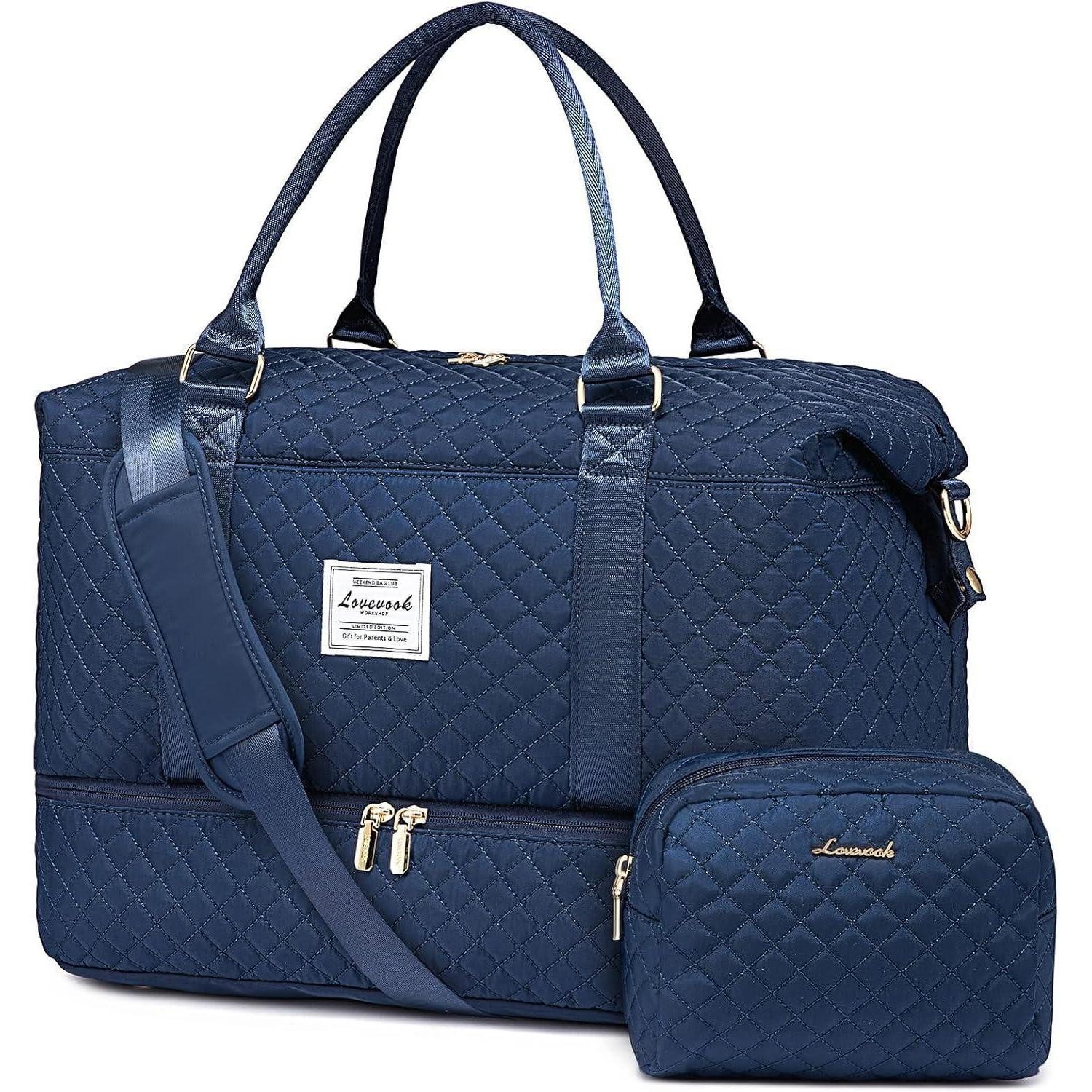 Reisetasche Große Damen Reisetasche mit Schuhfach & NassfachTouchableOpacity