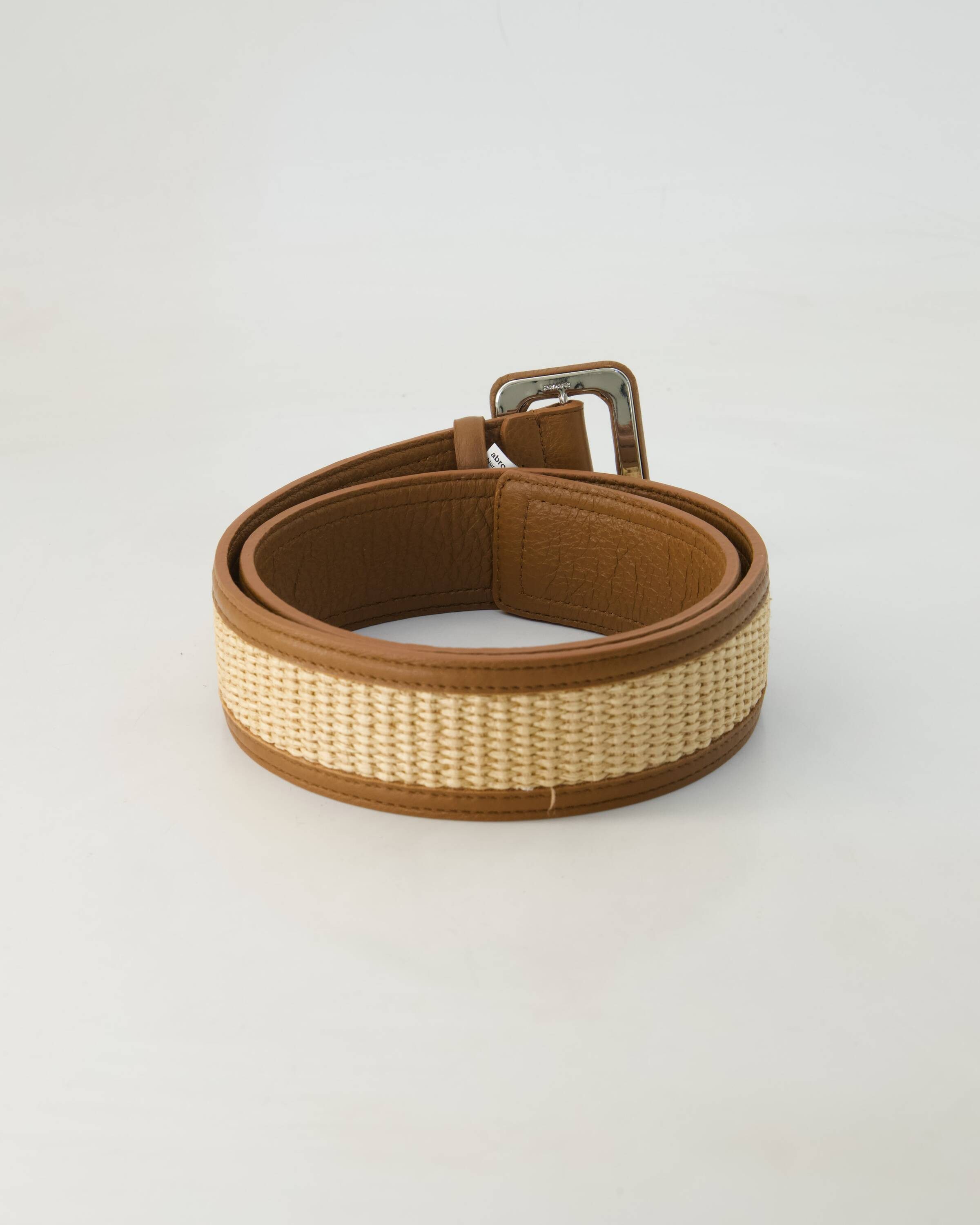 Abro Ledergürtel Gürtel Obermaterial: Leder und Textil