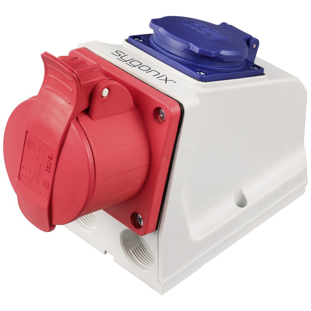 Steckdose Sygonix SY-6271370 CEE Wandsteckdose 16 A 5polig 415 V/AC 1 St.