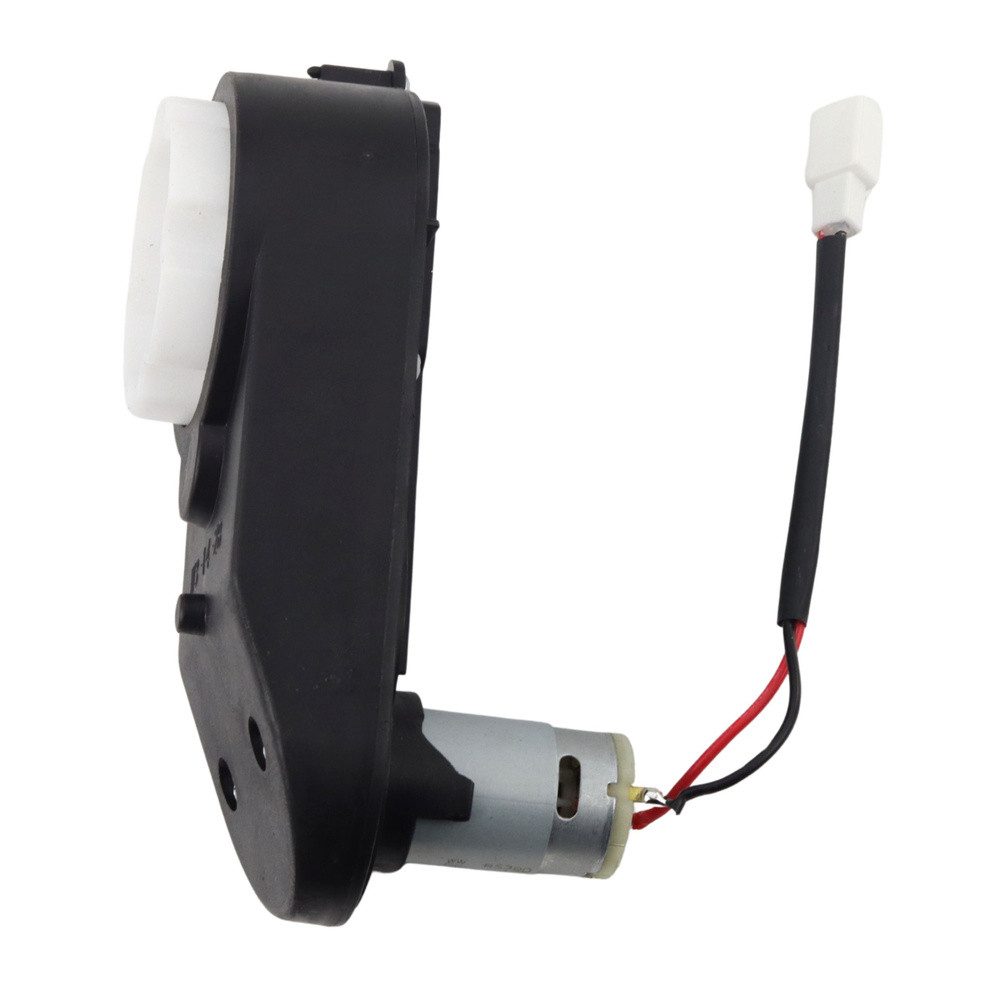 LEAN TOYS Drehtorantrieb Getriebemotor Antriebsmotor Ersatzmotor, Getriebemotor 12 V, (Spar-Set, 1-tlg., 12 V 16000 U/min kräftig), 12 V, 16000 U/min, Getriebe, steckerfertig