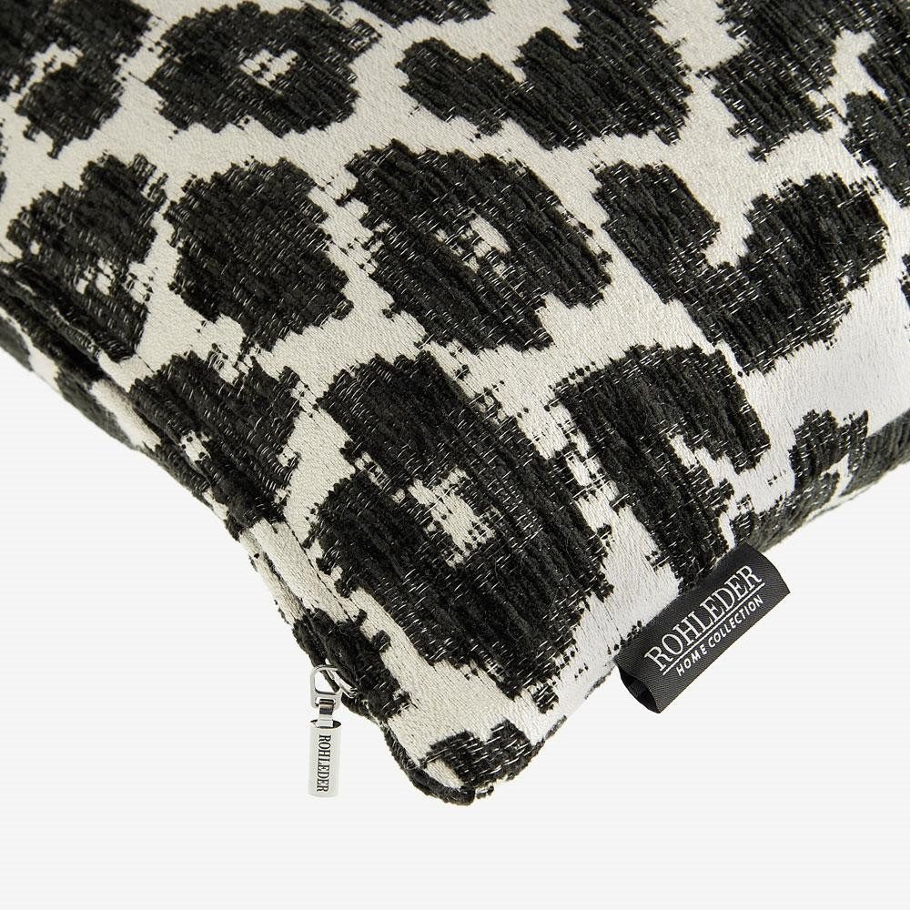 ROHLEDER Kissenhülle Kissenhülle Savannah Leo Black (45x45cm)