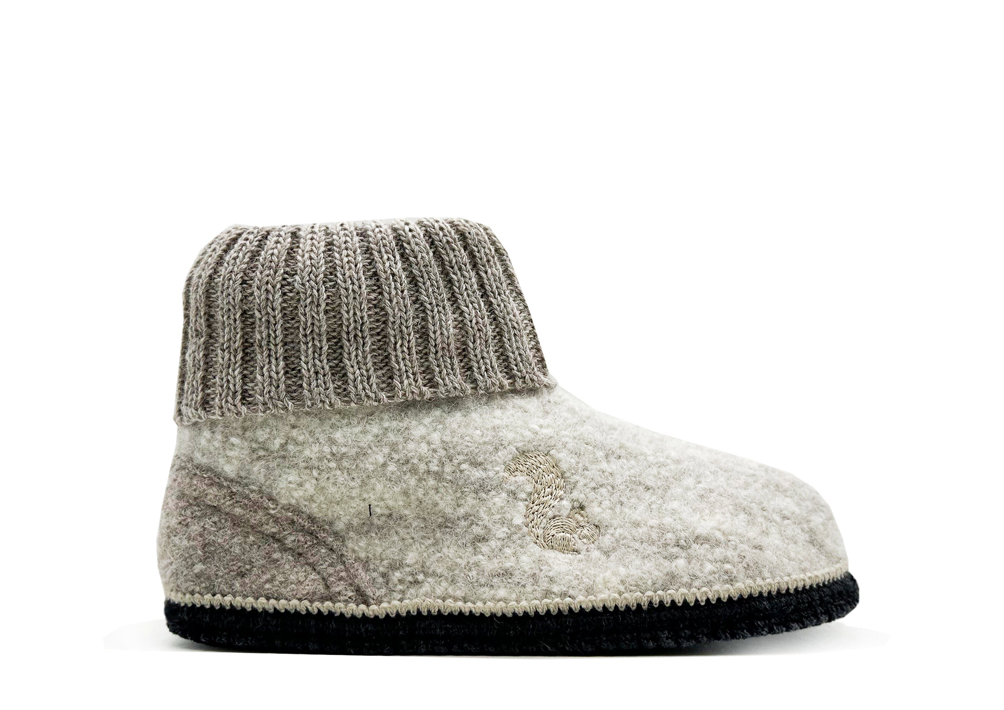 thies 1856 ® Mountain Wool Slipper Boot Kids Hausschuh