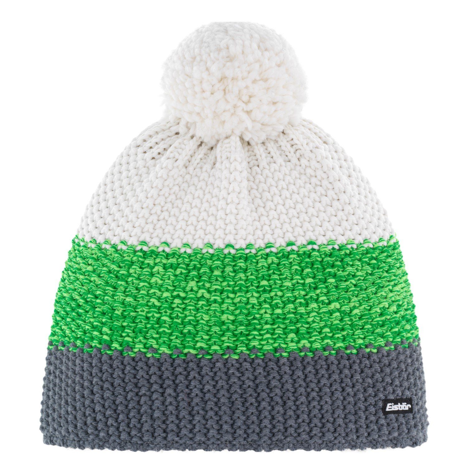 Eisbär Strickmütze Bommelmütze Star Pompon (stück)