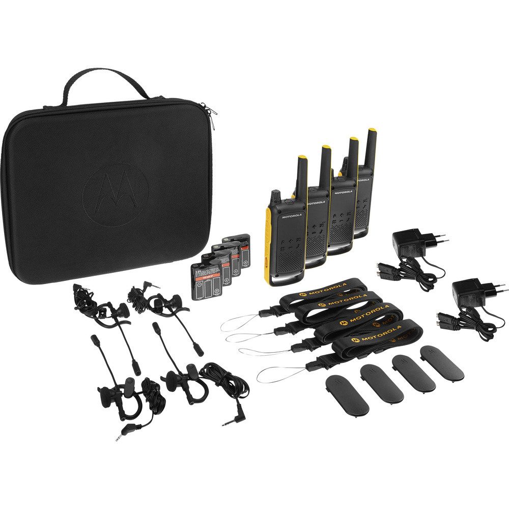 Walkie Talkie Motorola Solutions TLKR T82 Extreme Quad 188082 PMR-Handfunkgerät 4er