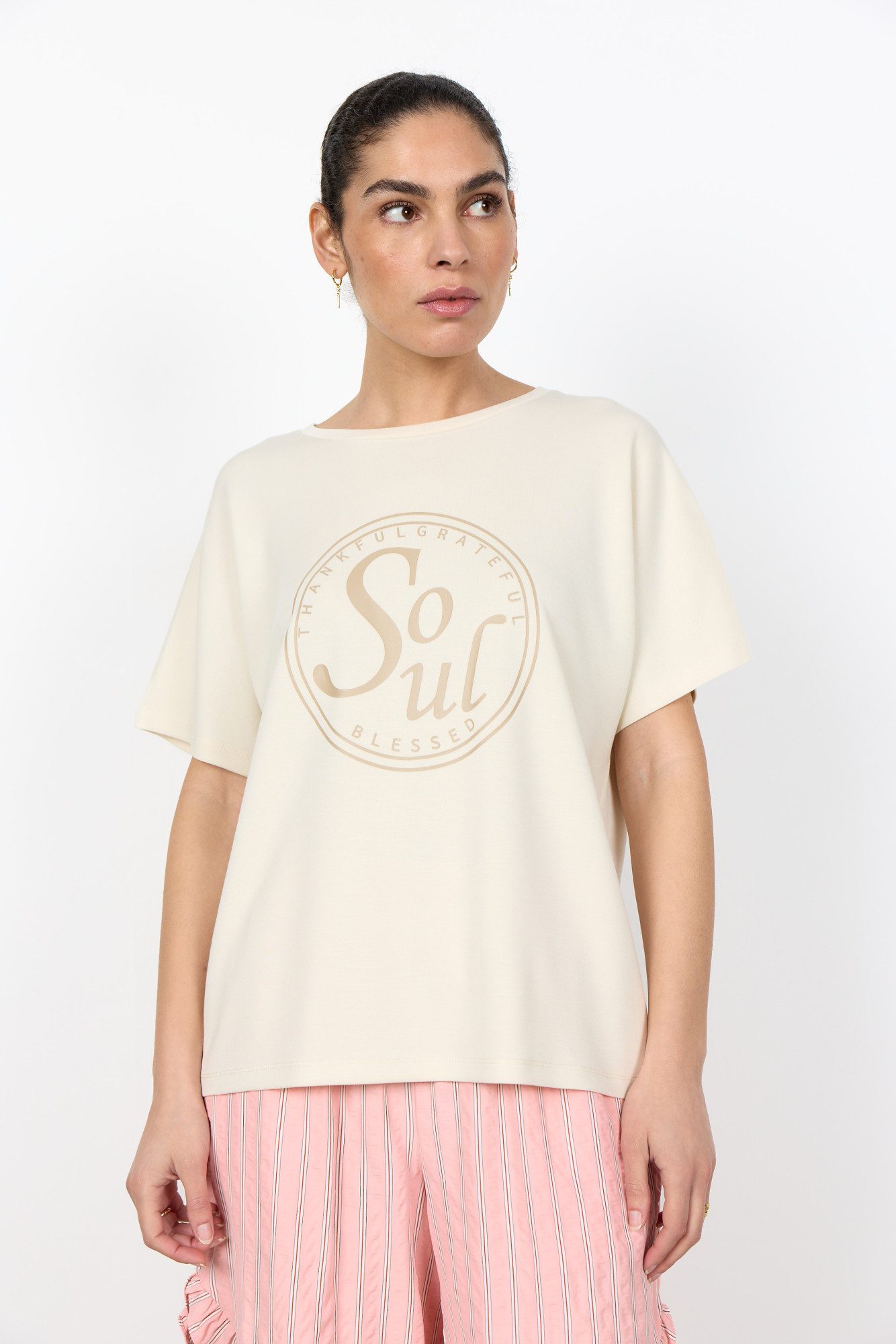 soyaconcept Kurzarmshirt SC-BANU 301 Viskosemischung