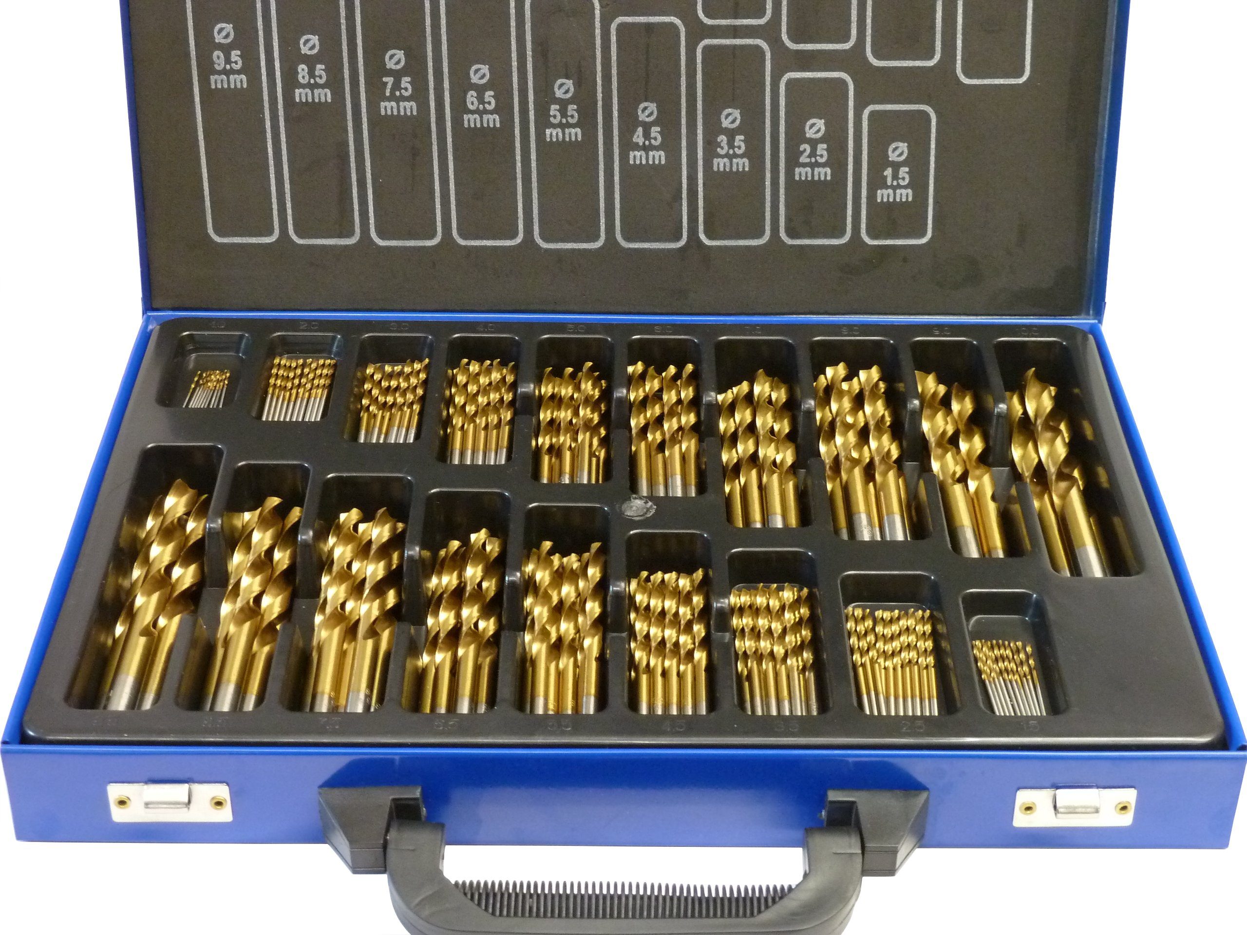 PeTools Metallbohrer Spiralbohrer Set 170 tlg. günstig online kaufen