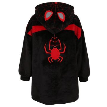Sarcia.eu Kinderbademantel Spider-Man Kinder-Kapuzen-Sweatshirt/Bademantel, schwarz 104-116 cm