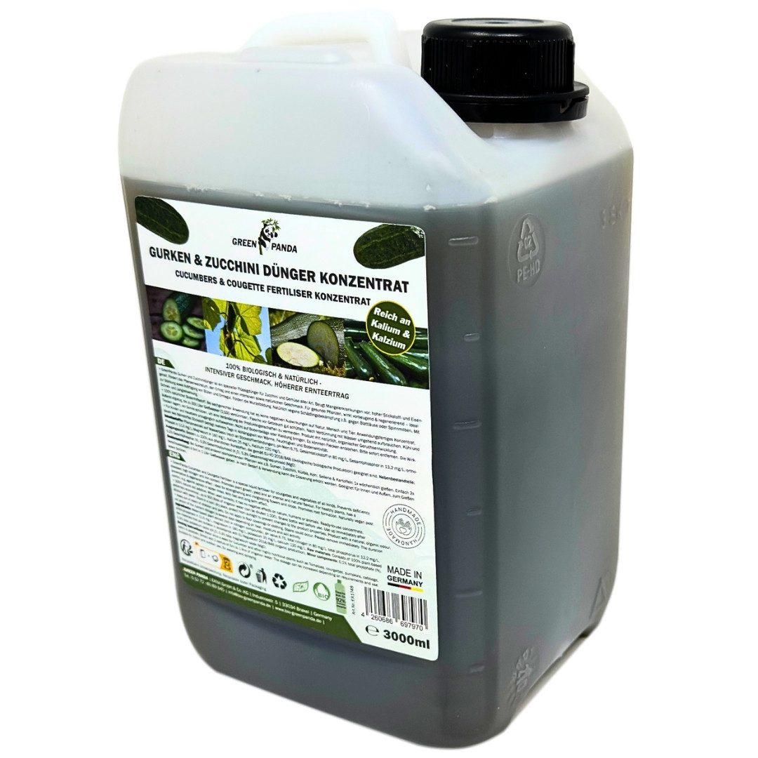 GreenPanda Gemüsedünger Gurken & Zucchini Dünger - Intensiviert Geschmack & günstig online kaufen