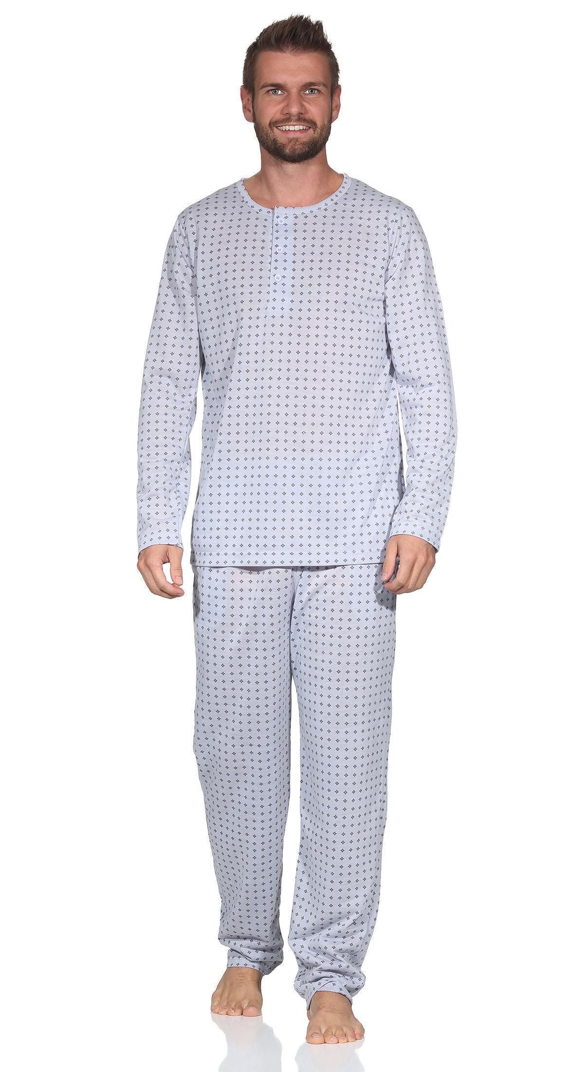EloModa Pyjama Herren Pyjama Set Shirt günstig online kaufen