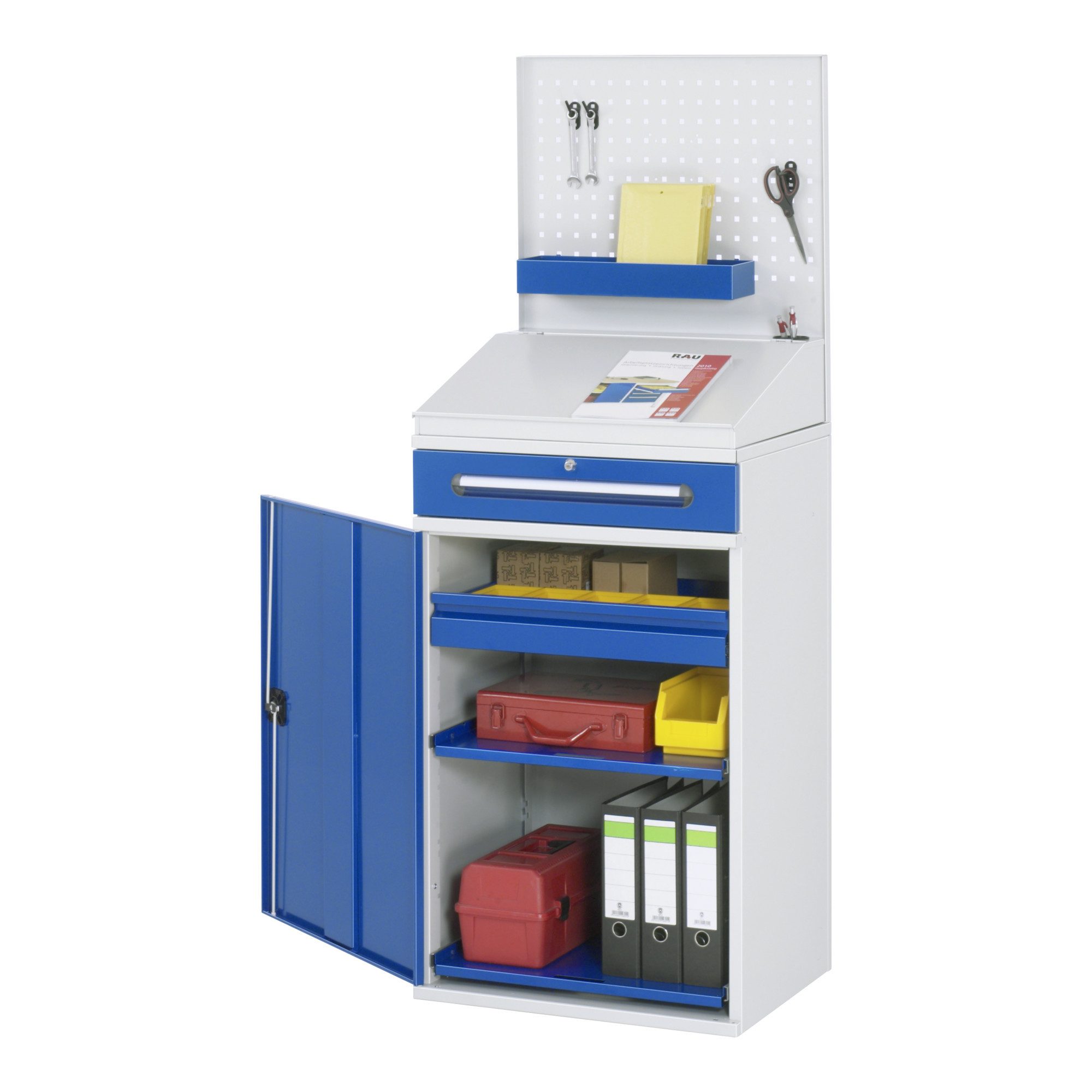 RAU Stehpult Rau Beistellschrank-Stehpult - Modell 04 BxTxH 650x520x1110/1220/1770m