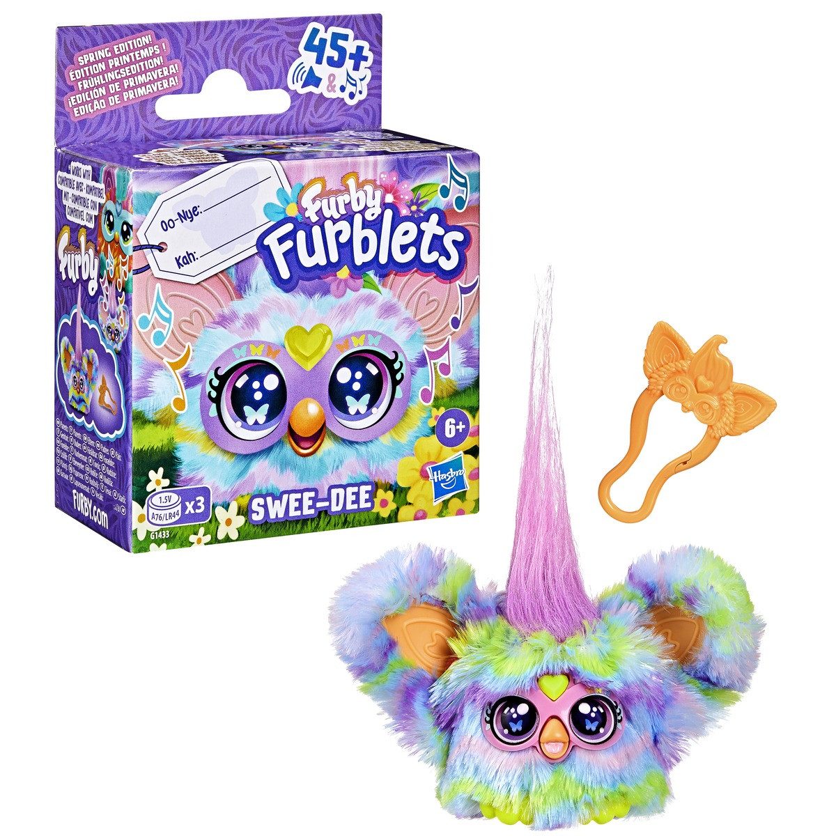Hasbro Plüschfigur Furby Furblets Swee Dee