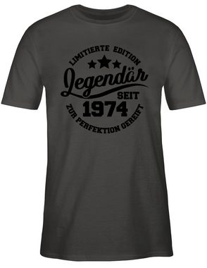 Shirtracer T-Shirt Legendär seit 1974 50. Geburtstag