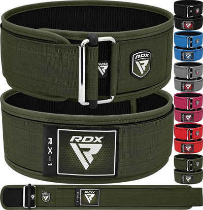 RDX Arbeitsstützgürtel RDX 4 Zoll Gewichthebergürtel, Weightlifting belt Krafttraining