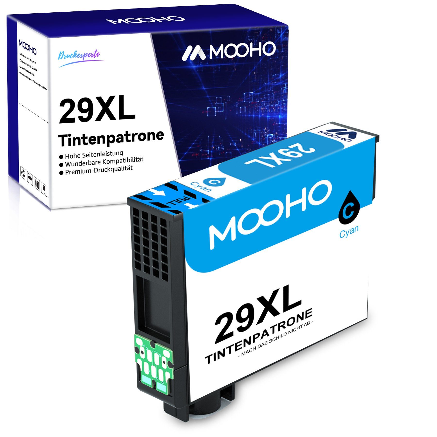 MOOHO T2991 für EPSON 29XL 29 XL XP-335 355 345 435 Tintenpatrone (0-tlg)