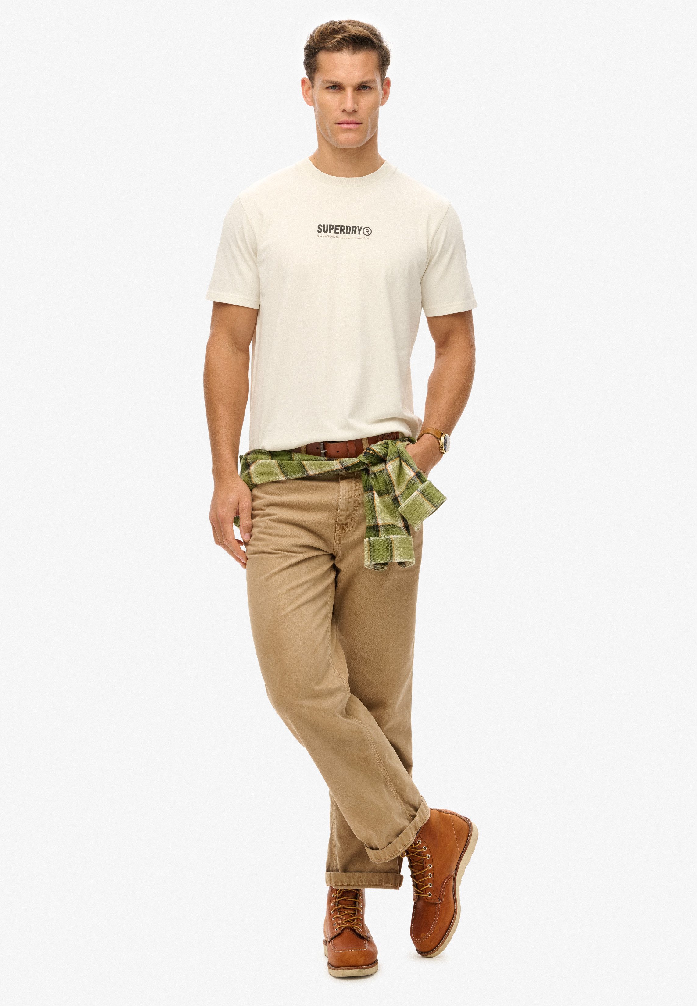 Superdry Rundhalsshirt UTILITY SPORT GRAPHIC T SHIRT