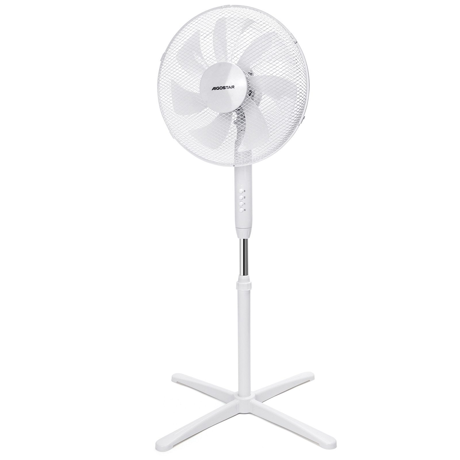 Aigostar Standventilator Standventilator, 3 Geschwindigkeiten, 7 günstig online kaufen