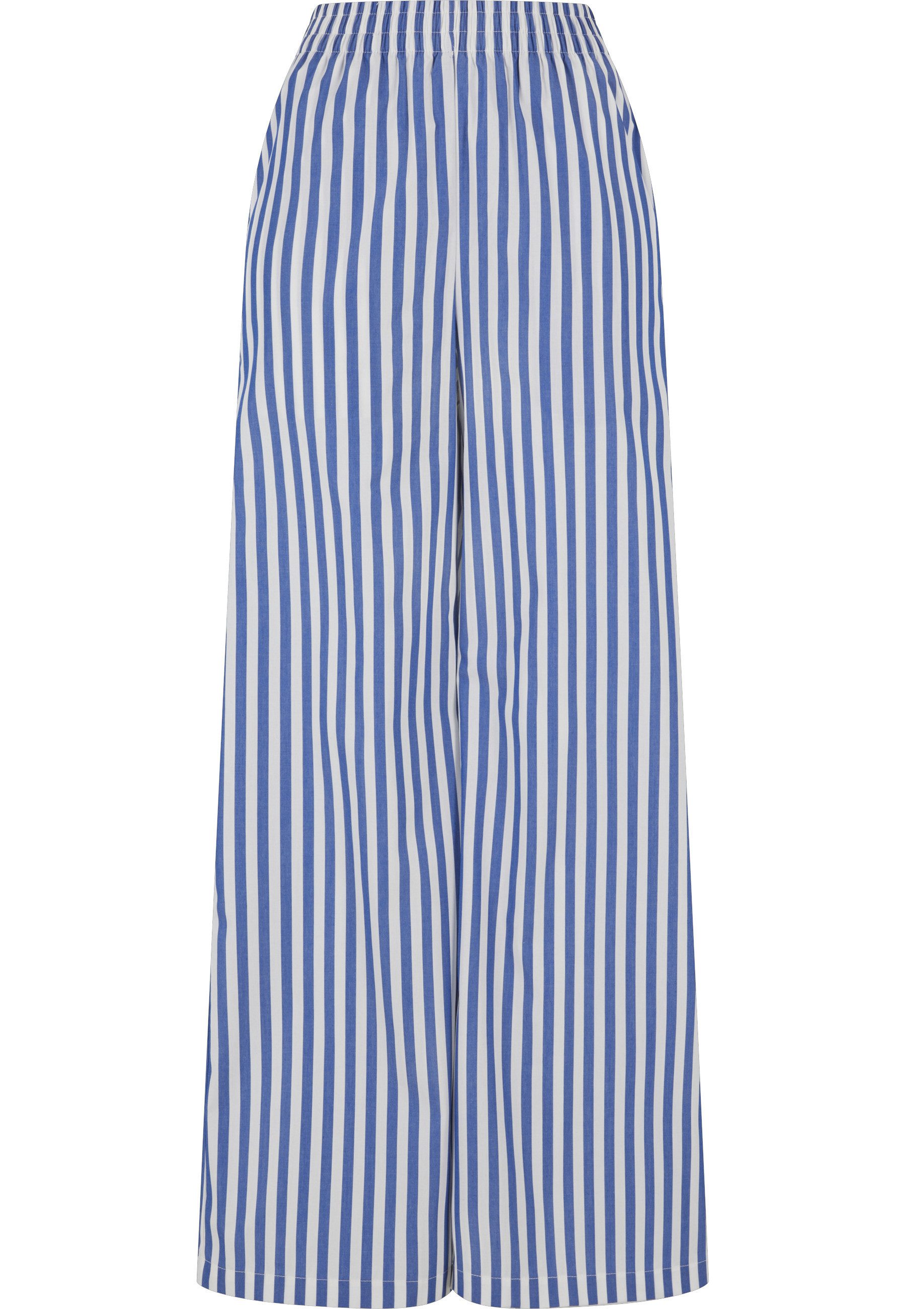 URBAN CLASSICS Stoffhose Urban Classics Damen Ladies Striped Loose Pants (1 günstig online kaufen