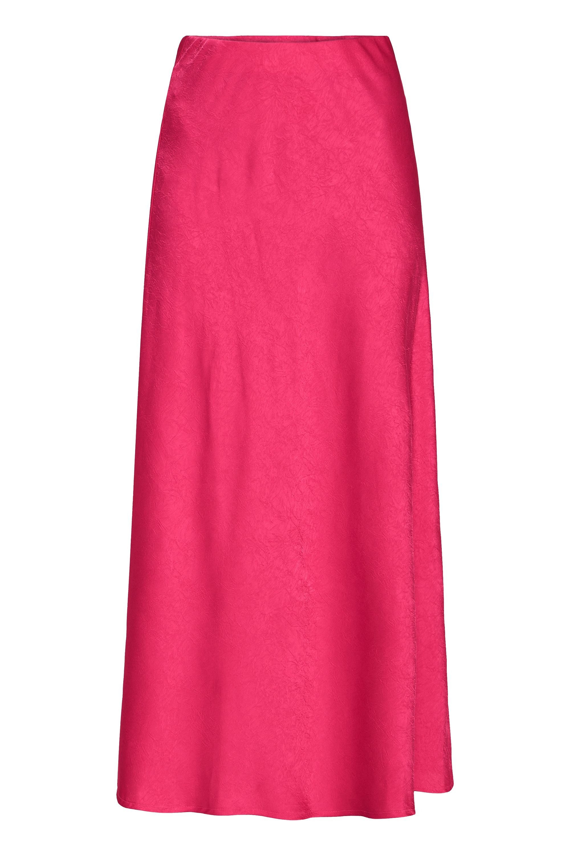 b.young Midirock BYGETTA Eleganter Satin Maxirock günstig online kaufen