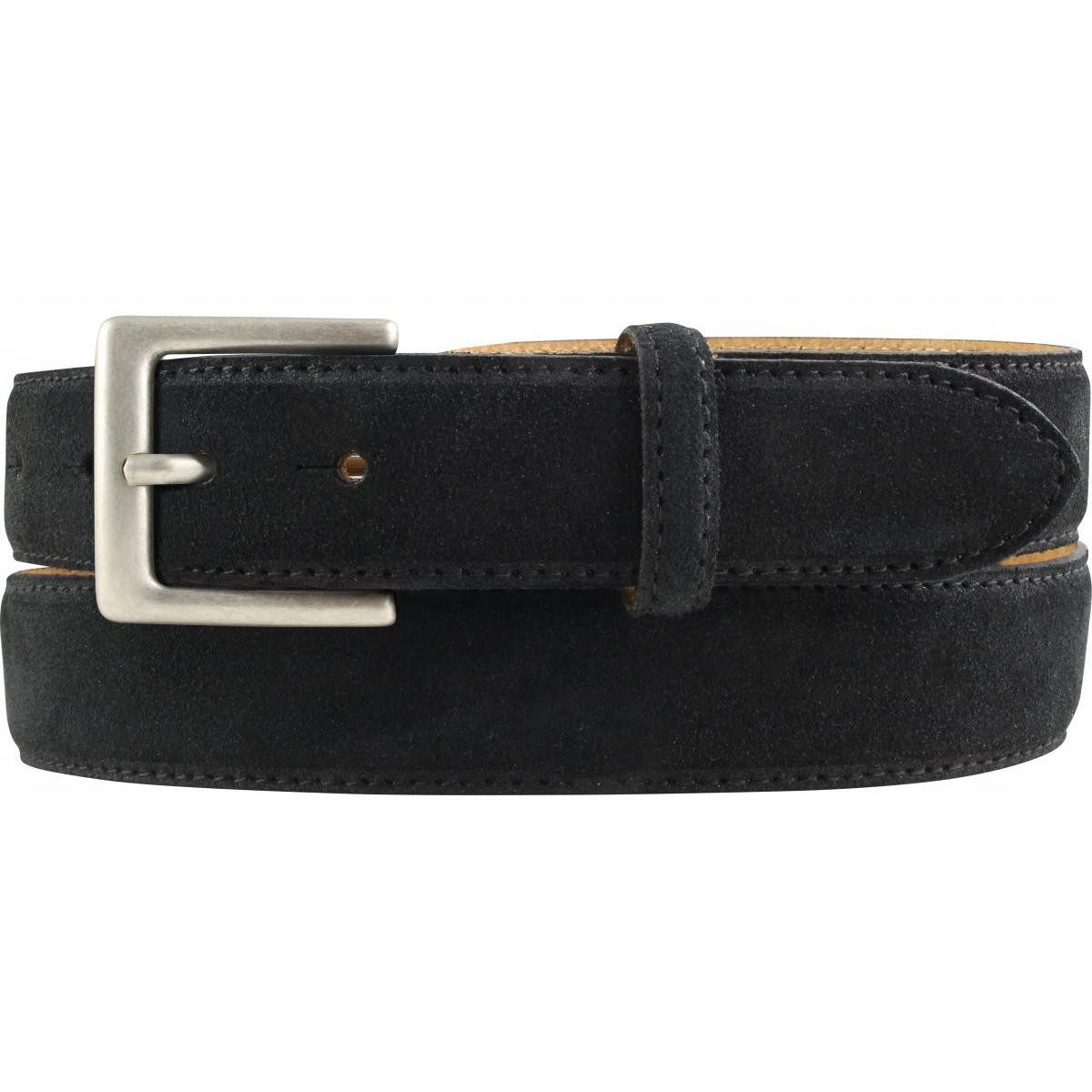 BELTINGER Ledergürtel Gürtel aus Veloursleder 3,0 cm - Velour-Ledergürtel für Herren 30mm -