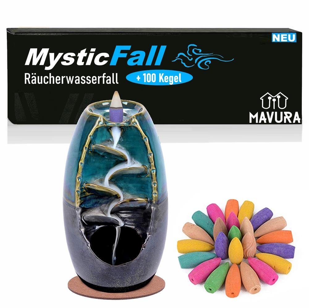 MAVURA Räucherschale MysticFall Räucherwasserfall Räuchergefäß Rauch günstig online kaufen