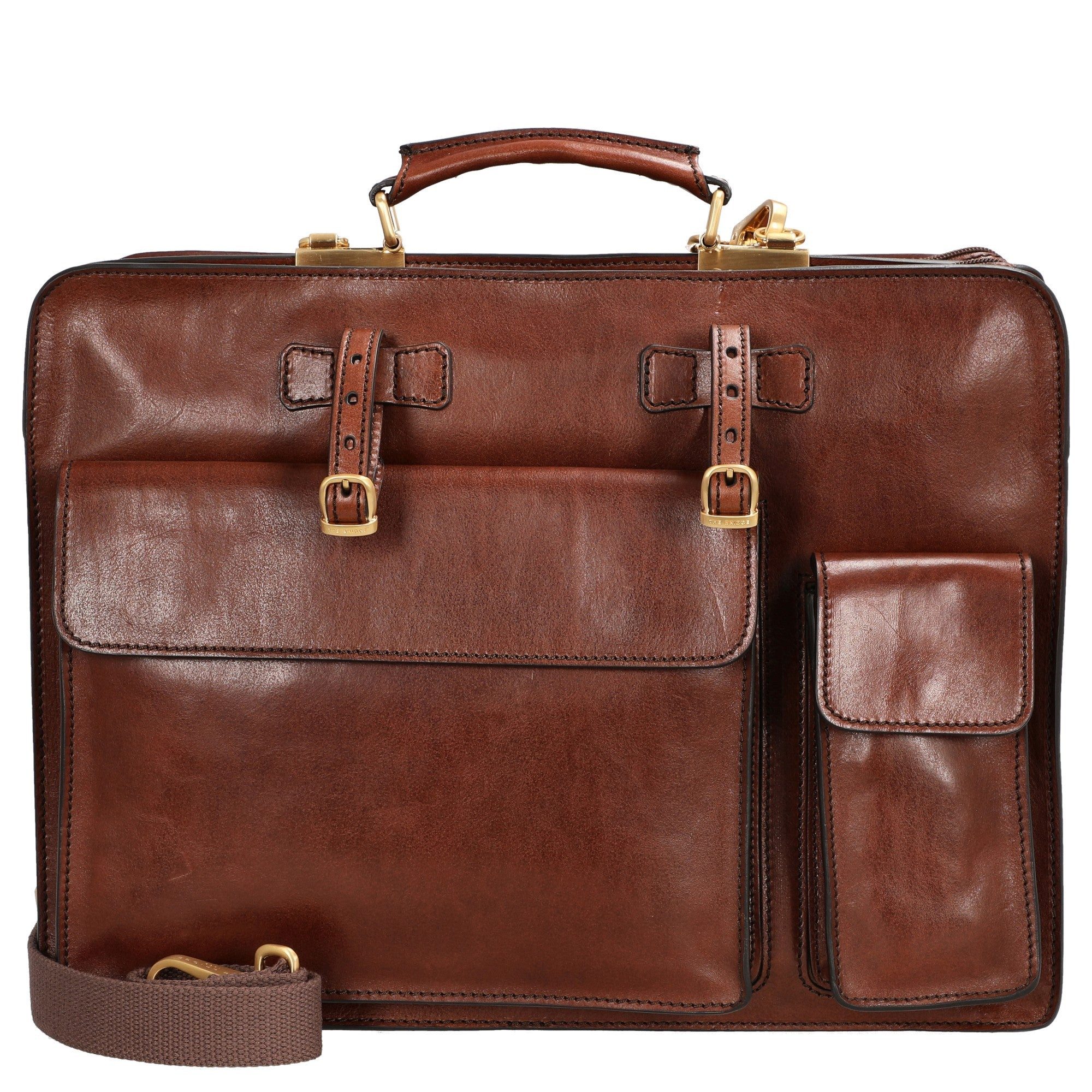 THE BRIDGE Aktentasche Story Uomo - Aktentasche 42 cm (marrone)