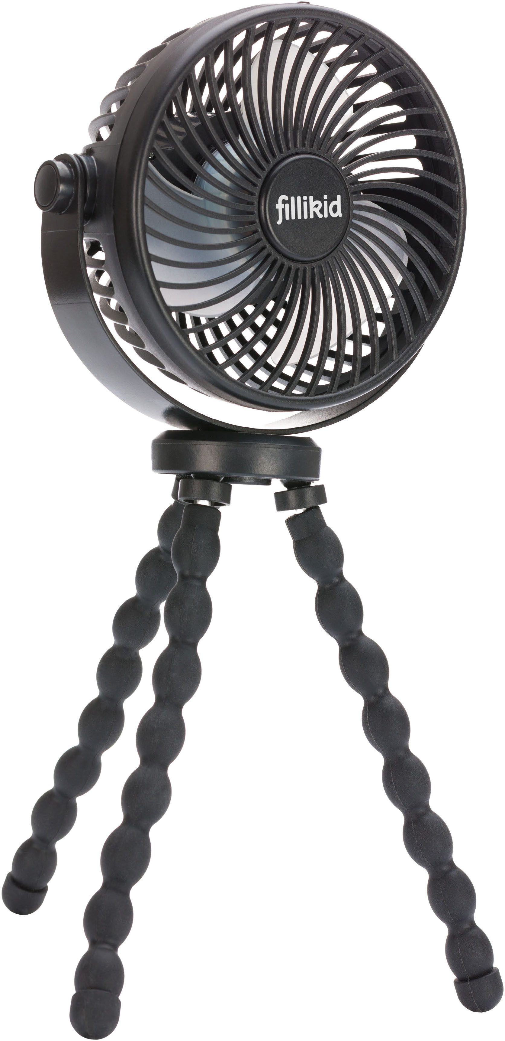 Fillikid Mini USB-Ventilator Breeze, für Kinderwagen, Bett, Autositz, Tisch u. v. m.