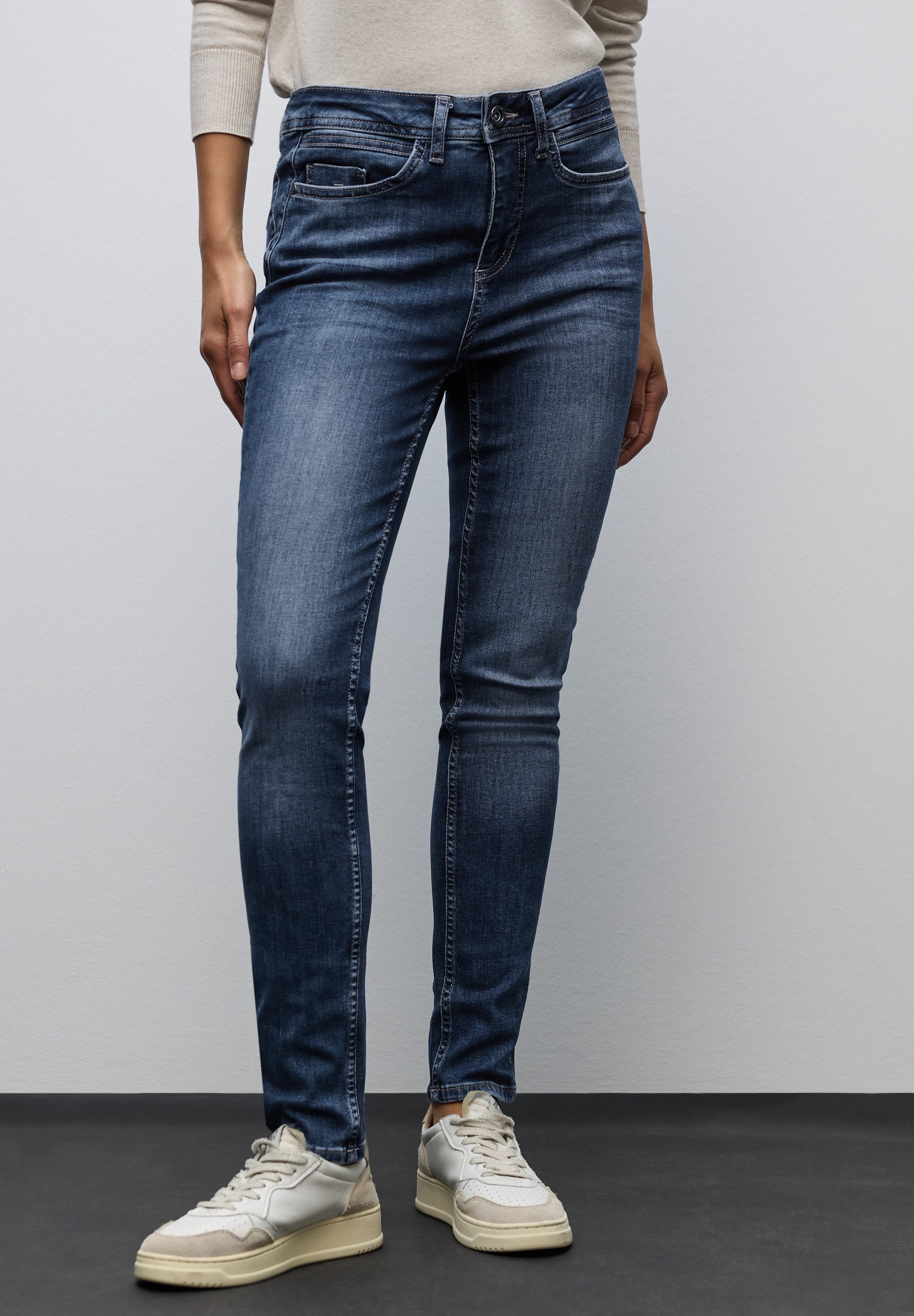 STREET ONE Stoffhose