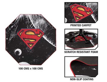 Subsonic Bodenschutzmatte Superman - Rutschfeste Matte für Spielsitze und Sessel, 1-St.