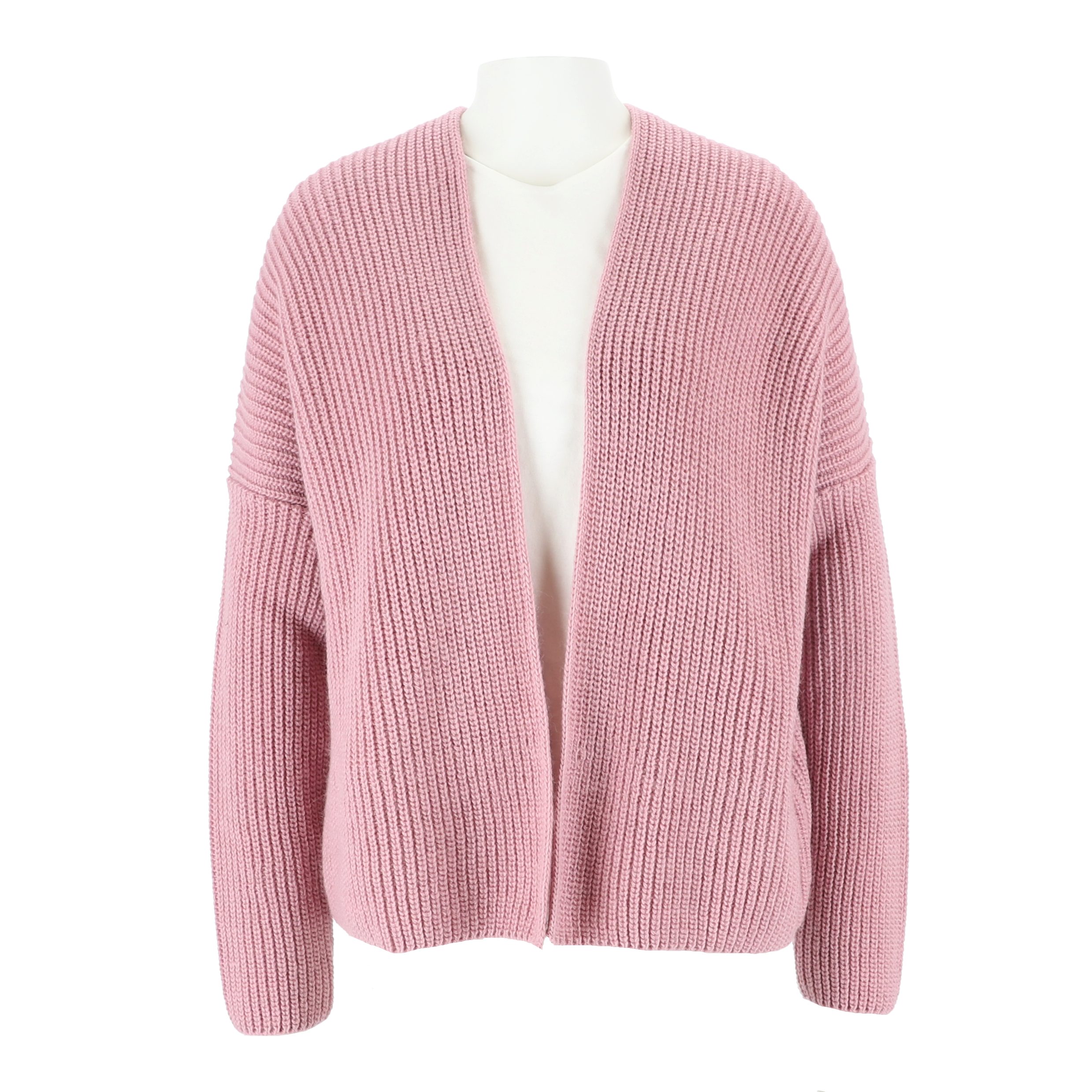 halsüberkopf Accessoires Strickjacke vorne offen aus günstig online kaufen
