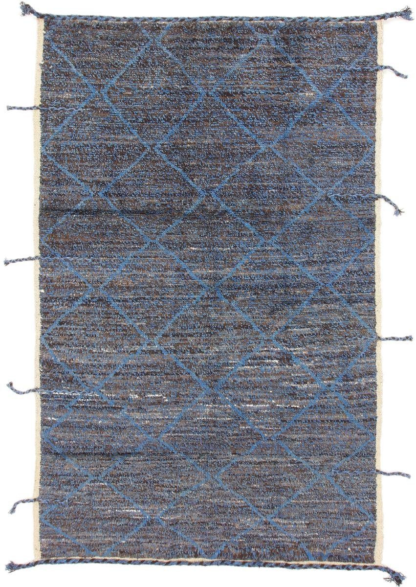 Nain Moderner Orientteppich, Orientteppich Handgeknüpfter mm 20 Design Maroccan Trading, Höhe: 157x247 Berber rechteckig,