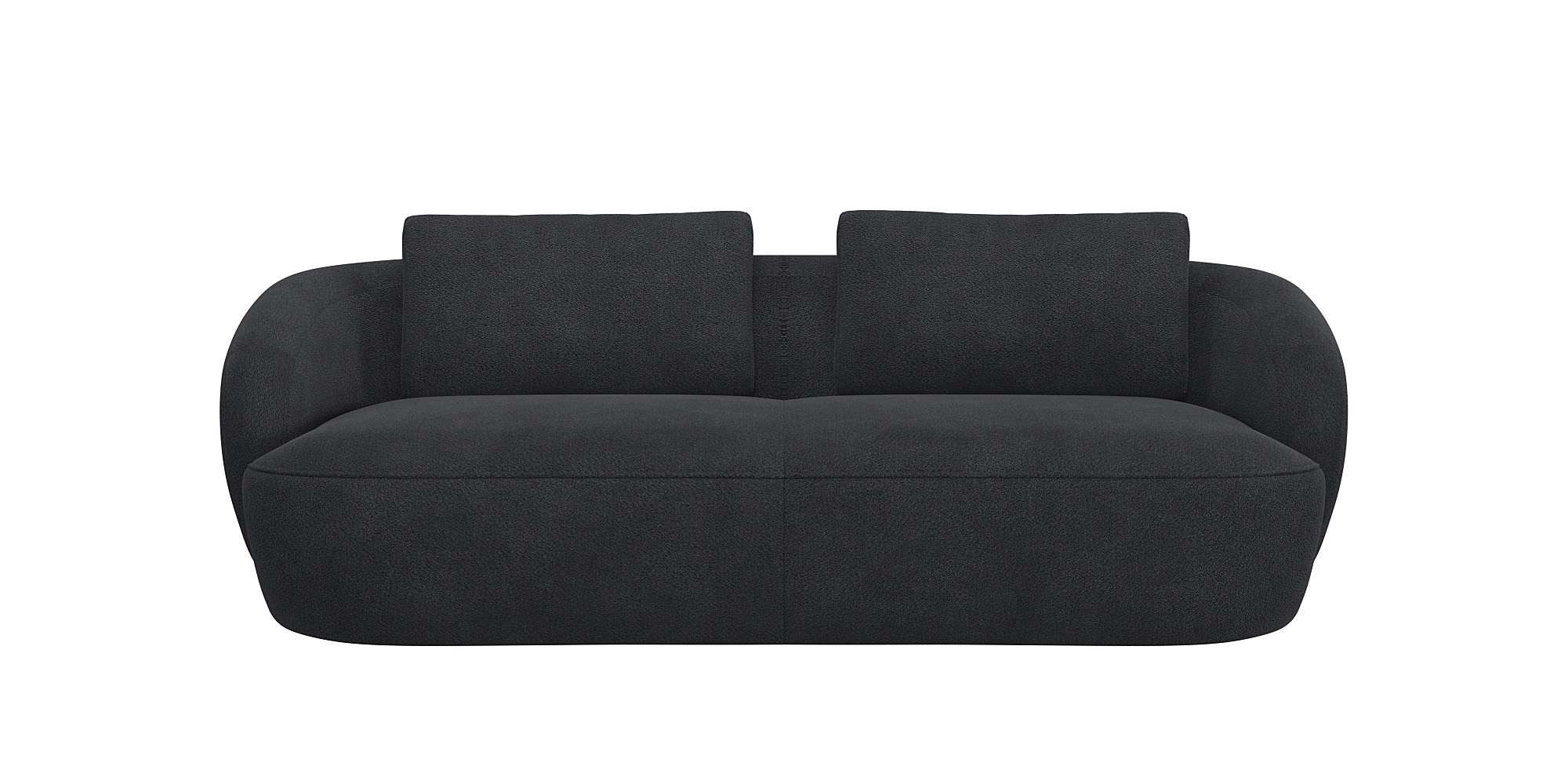 FLEXLUX 3-Sitzer "Torino, rund und bequem, Couch, Dreisitzer, OTTOs Choice" günstig online kaufen