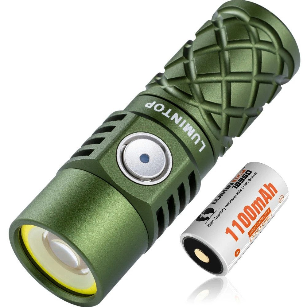 Lumintop Taschenlampe W3 kombiniert COB Licht mit LEP Licht und rotes Licht (1-St)