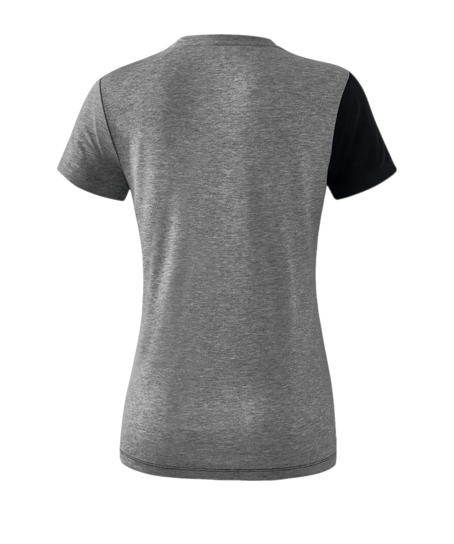 Erima T-Shirt 5-C T-Shirt Damen default SchwarzGrauWeiss